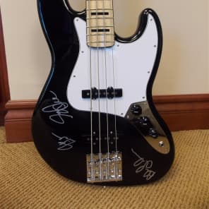 Fender Geddy Lee Jazz Bass - Autographed by RUSH - All Proceeds Go To The Fender Music Foundation image 1