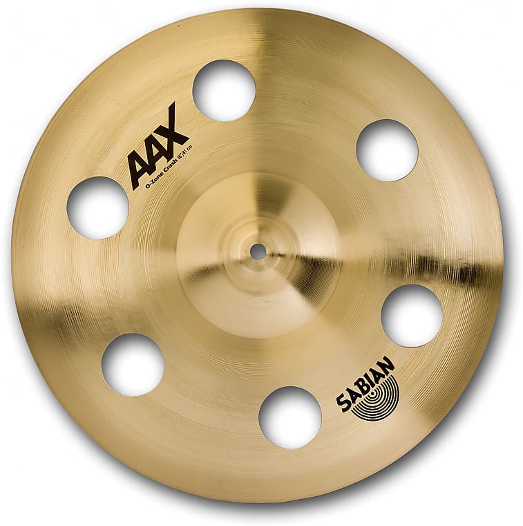 Sabian AAX 16 Inch O-Zone Crash Cymbal image 1
