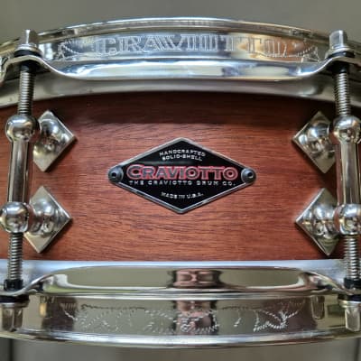 Craviotto 4x14 Custom-Shop Mahogany 2005 image 12