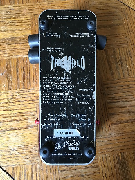 Dunlop TVP-1 Tremolo Volume, super rare foot controlled tremolo!