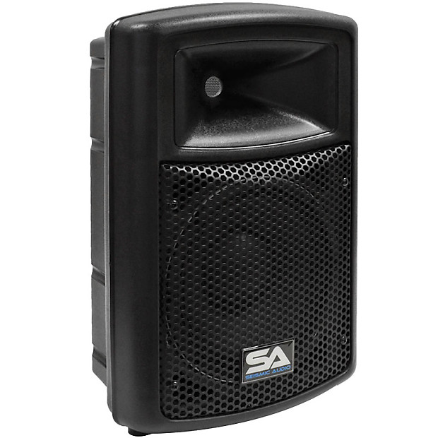 Seismic Audio PWS-10 Active 1x10" Molded 400w Powered Speaker image 1