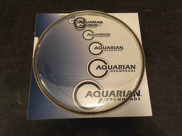 Aquarian FOR10-U 10" Force Ten Clear Batter Drum Head image 1