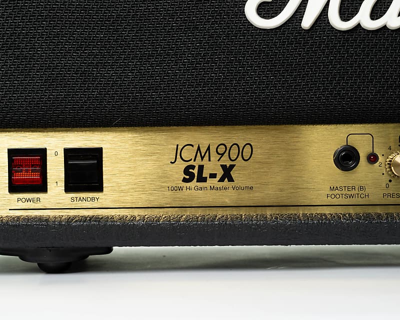 Marshall JCM 900 Model 2100 SL-X 100-Watt Hi Gain Master Volume Head |  Reverb