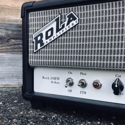 Rola Amplifiers  Rock 50HW  2018 Black image 7