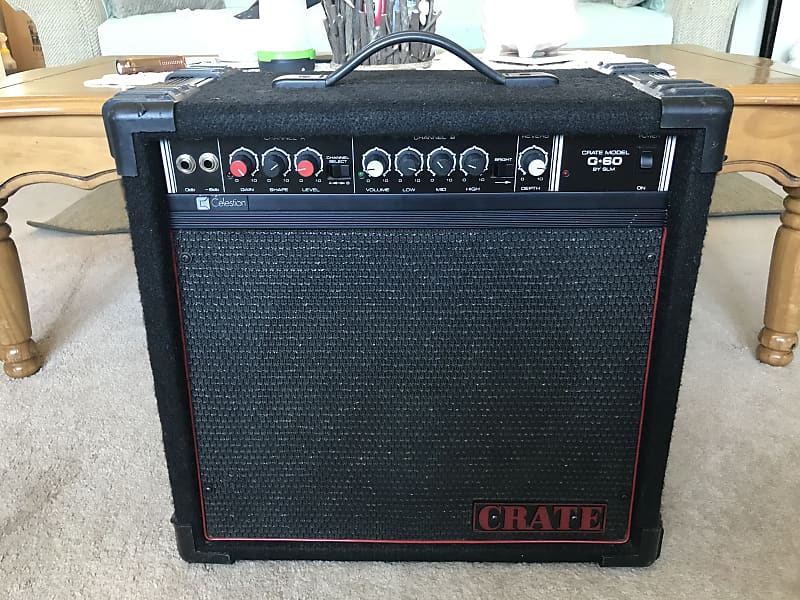Vintage Rare USA Crate G60 G60 60 Watt 1x12 Combo Amplifier Reverb