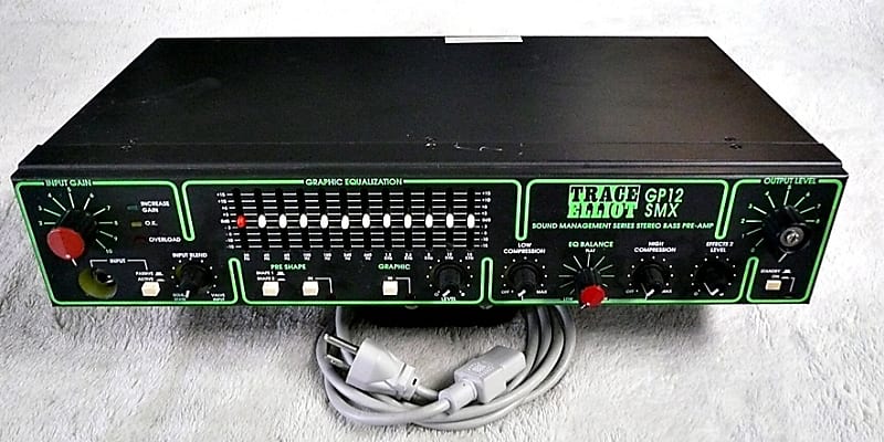 Vintage Trace Elliot GP12 SMX Bass Guitar Pre | Reverb Sweden