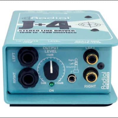 Radial Engineering J+4 Active Stereo Line Driver with Transformer Isolated Inputs image 3