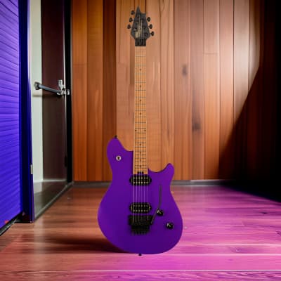 EVH Wolfgang WG Standard 6-String Right-Handed Electric Guitar (Royalty Purple) Bundle with EVH Wolfgang Hardshell Case (2 items) image 6