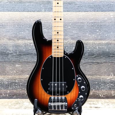 Ernie Ball Music Man Retro '70s StingRay Bass Vintage Sunburst Electric Bass w/Case for sale