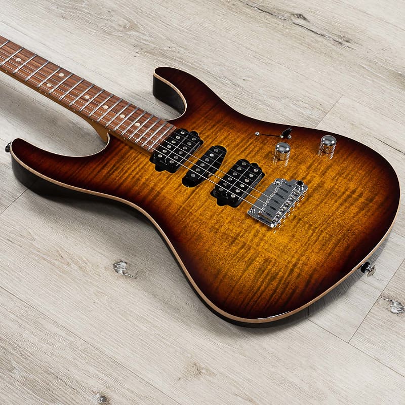 Suhr Modern Plus HSH Guitar, Pau Ferro Fingerboard, Bengal Burst image 1