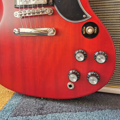 Epiphone 1961 Les Paul SG Standard 2023 - Aged Sixties Cherry image 7