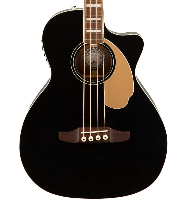 USED Fender Kingman Bass Black (315) Reverb