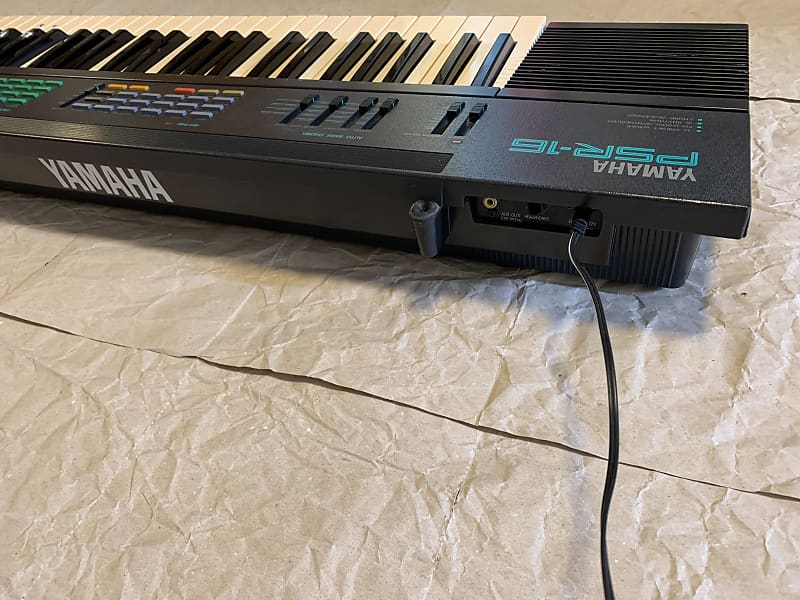 YAMAHA PSR - 16, PSR-16, PSR 16 - (sounds & styles) and FM