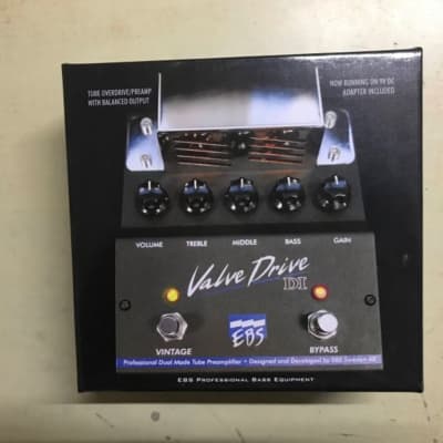 EBS Valve Drive Di tube bass preamp pedal w/ Original box & paperwork image 2