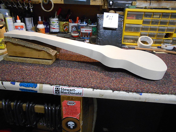 Lap steel hot sale body blank