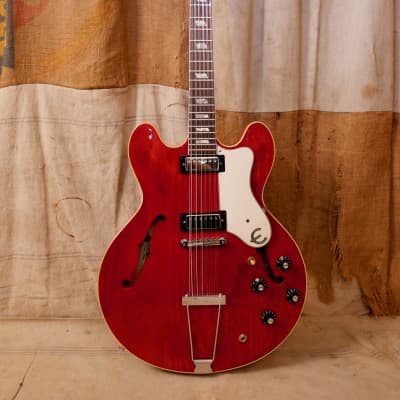 Epiphone Riviera XII 1967 - Cherry Red image 1