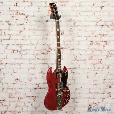 Gibson SG Standard '61 Maestro Vibrola Electric Guitar Vintage Cherry image 4