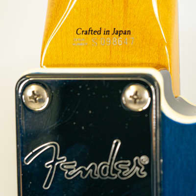 2006 Fender TL-62 Custom Telecaster CIJ Blue w/ Dark Rosewood Fretboard, Texas Special Pickups image 20