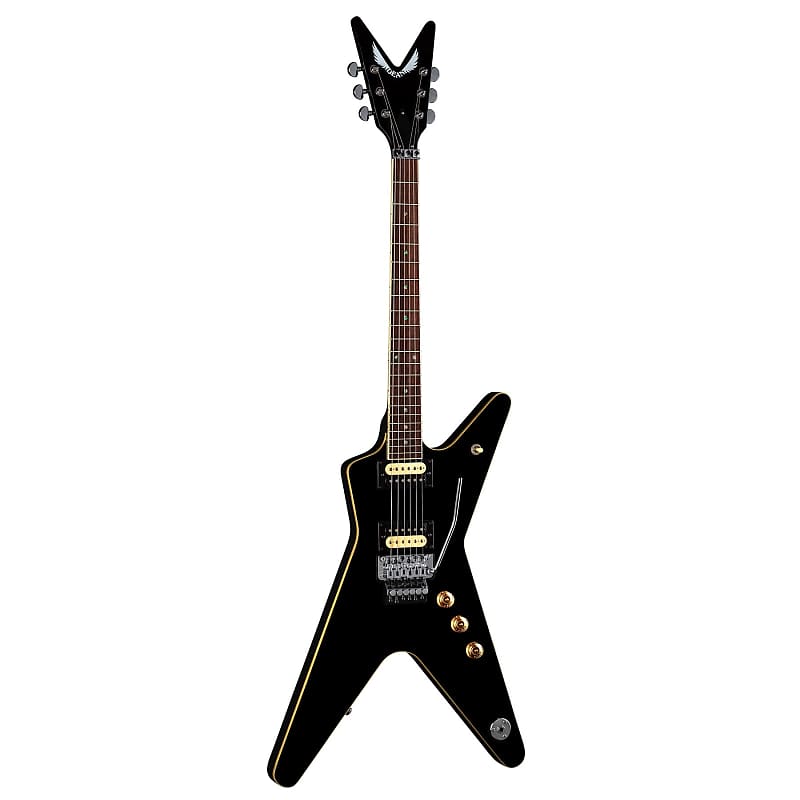 Dean ML 79 F CBK Solid-Body Electric Guitar, Floyd Rose, Classic Black image 1