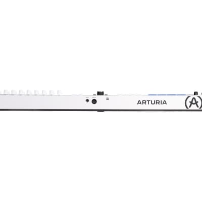 Arturia KeyLab Essential 49 Mk3 MIDI Keyboard Controller (White) image 4