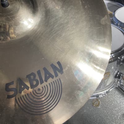 Russ McKinnon's (Barry Manilow, Tower of Power) Sabian 18" XSR Fast Crash Cymbal 1382g 1999 image 6