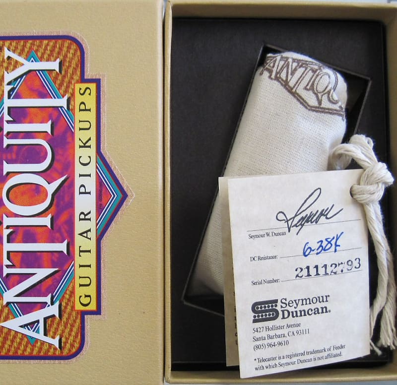 Seymour Duncan Antiquity Duo-Sonic Bridge Pickup 6.38k image 1