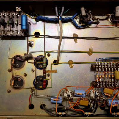 *VERY RARE* Kelly PA-100 Valve Amp 1968- Made in London- Selmer - Handwired - 4x EL34 - 7x ECC83 - Serviced - Worldwide Shipping image 8
