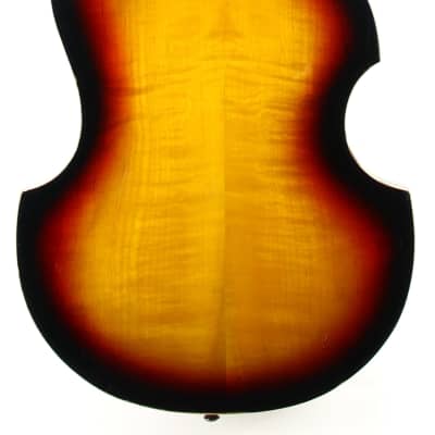 Kent Model 833 ヴァイオリンベース　バイオリンベース 60s 1960s Kent Japan Electric Violin Bass 2 Pickup Model 833