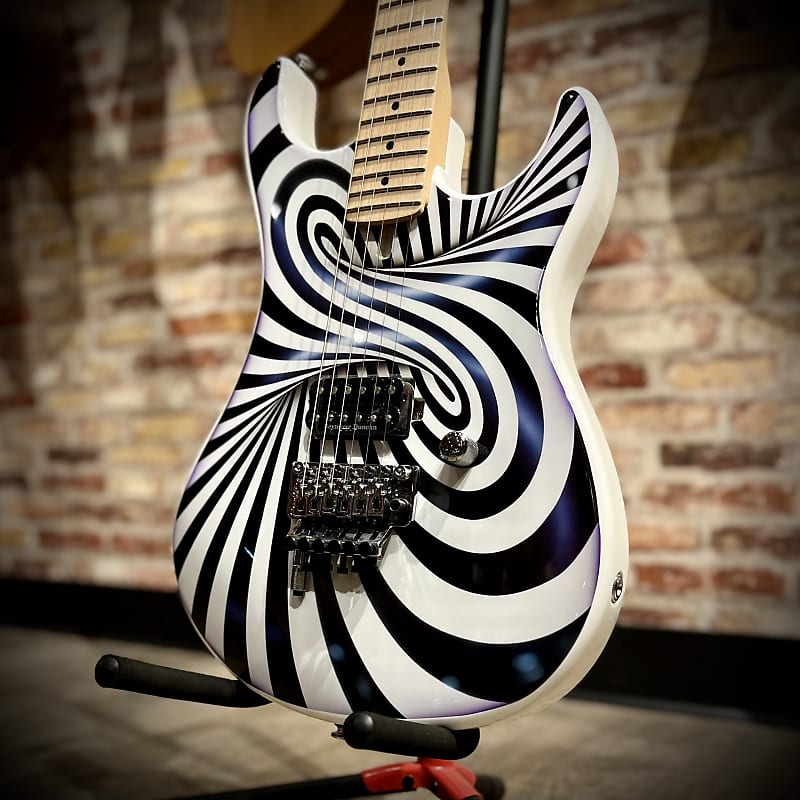 ギター KRAMER The84 The Illusionist Kramer Custom Graphics Series The '84 The Illusionist 3D