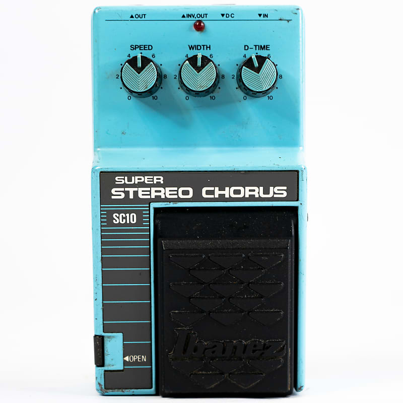 Ibanez SC10 コーラス　ヴィンテージ Ibanez Super Stereo Chorus SC10 Guitar Effect Pedal