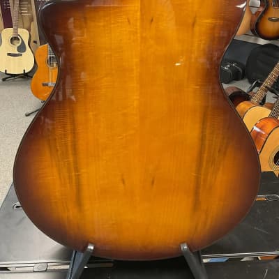 Breedlove PSCO42CEMYMY Pursuit Exotic S Concerto CE Acoustic Guitar - Tiger's Eye image 6