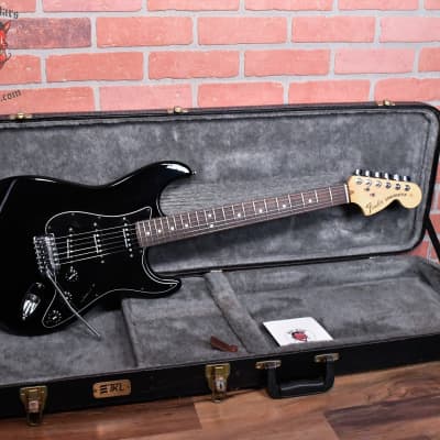 Fender/Squire American Special Partscaster Black 2012 Seymour Duncans w/TKl Hardshell case image 2