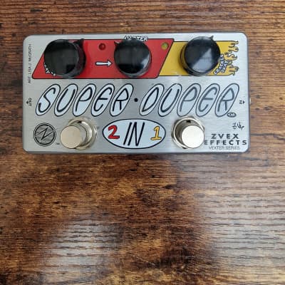 Reverb.com listing, price, conditions, and images for zvex-vexter-super-duper-2-in-1