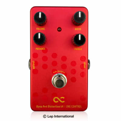 Reverb.com listing, price, conditions, and images for one-control-dyna-red-distortion-4k-pedal