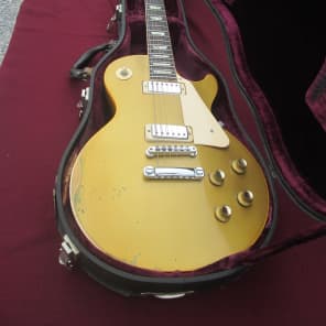 1973 Gibson Goldtop Les Paul 100% Original Natural Relic image 3