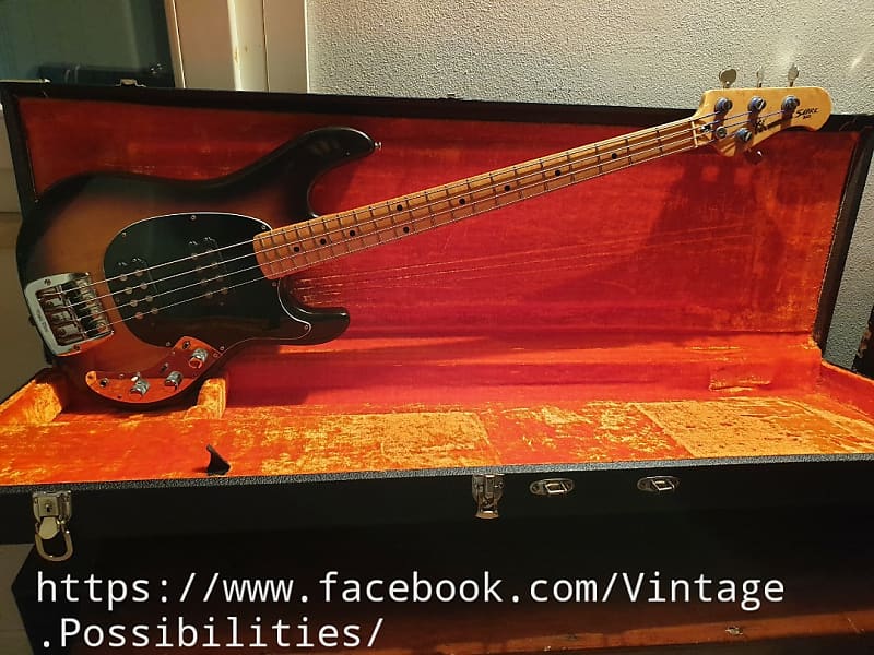 Music Man Sabre Bass 1979 Sunburst image 1