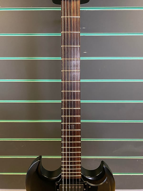 『美品』Epiphone by Gibson SG G-400 GOTH DISC Epiphone SG Goth G-400 Electric Guitar, Black Satin at