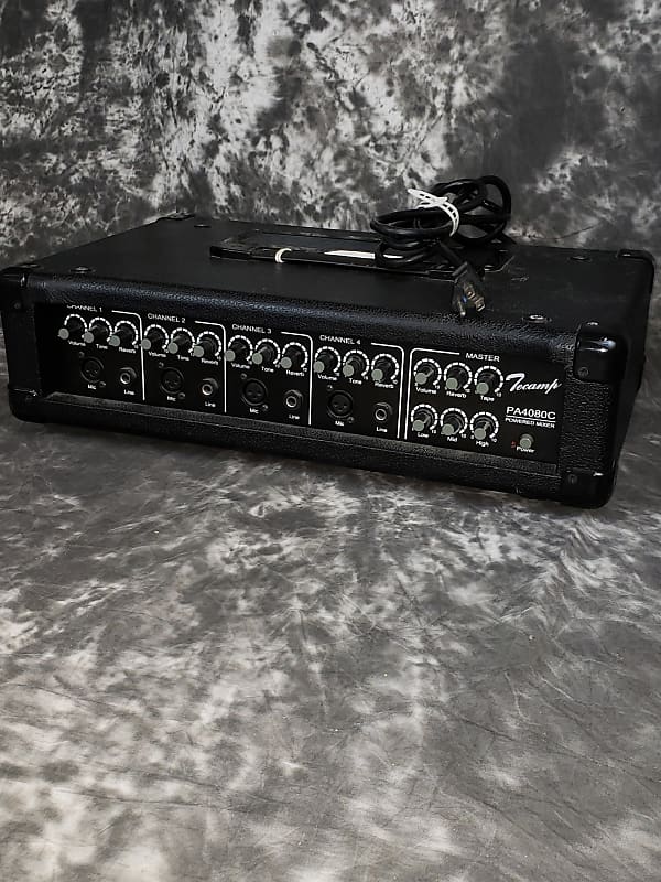 Tecamp PA4080C Powered Mixer Tolex | Reverb