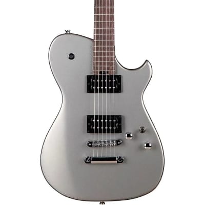 Cort Meta Series MBM-1 Matthew Bellamy Signature Guitar Silver image 3