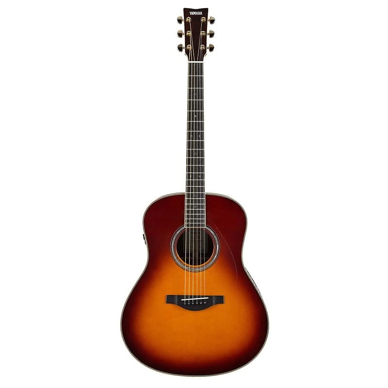 Yamaha LL-TA Trans Acoustic Brown Sunburst Acoustic Guitar image 1