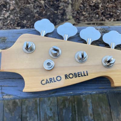Carlo Robelli Jazz Bass Neck 1980 image 3