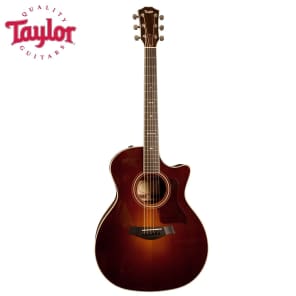 Taylor Guitars 714ce with Deluxe Brown Taylor Hardshell Case and Taylor Pick, Strap and Stand Bundle image 2