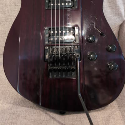 Line 6 JTV-89 F James Tyler Variax Modeling Electric Guitar Blood Red |  Reverb