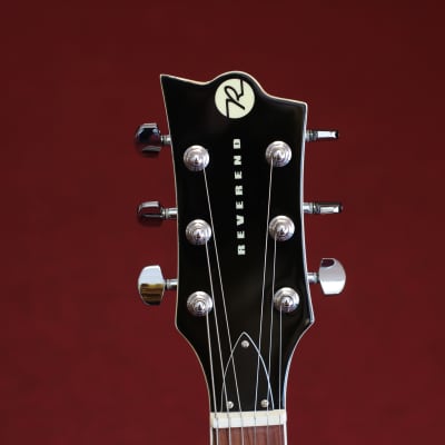 Reverend Roundhouse Electric Guitar - Midnight Black image 6