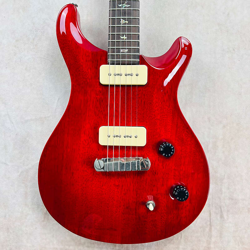 PRS McCarty Korina Soapbar Brazilian Rosewood 2007 - Vintage Cherry image 1