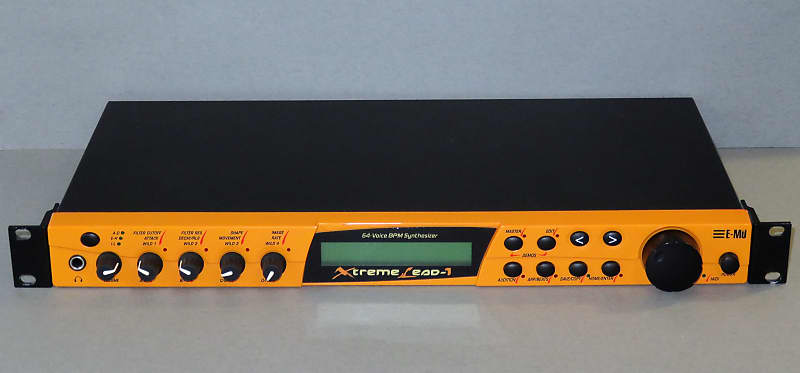 E-MU Emu Systems Xtreme Lead-1 XL-1 64 Voice Rack-Mount BPM Synth  Synthesizer Sound Module Ensoniq