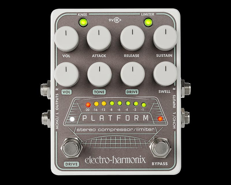 Electro Harmonix Platform Stereo Compressor Limiter image 1