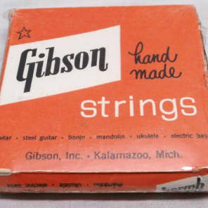 Vintage 1960's Gibson E-340 'Sonomatic' Electric Spanish Guitar Strings Set (Factory Sealed) image 1