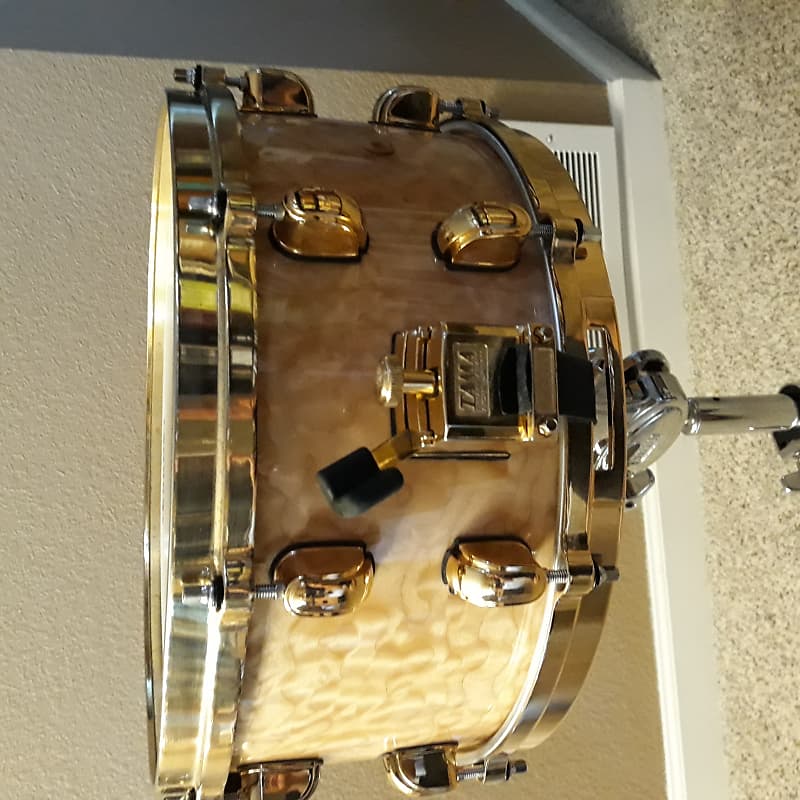 Tama Starclassic 1995 Quilted Maple W/GoldPlated Hardware Reverb