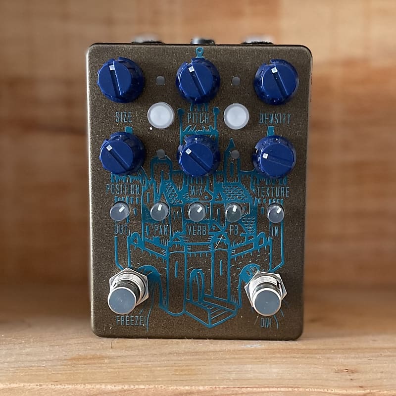 Tomkat Pedals Cloudy Gold/Navy | Reverb